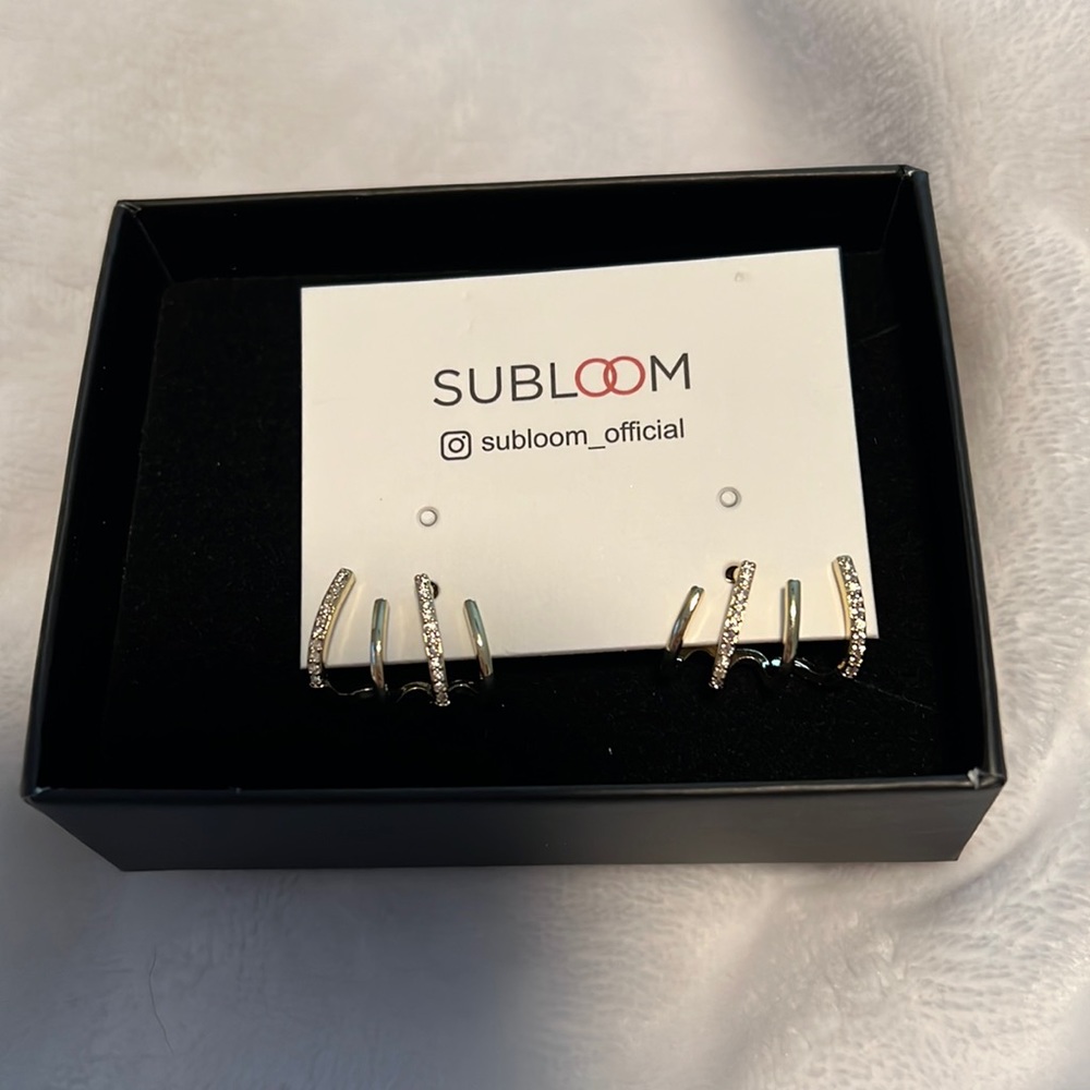 Subloom Claw Earrings (gold)